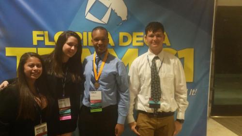 at DECA State Conference